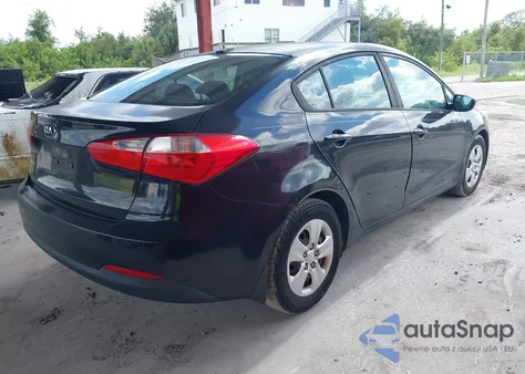 2016 Kia Forte Lx from USA, damaged, VIN KNAFK4A6XG5615485